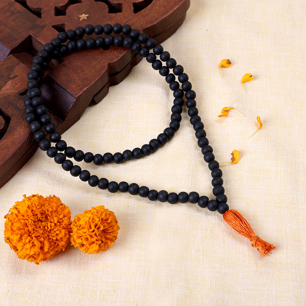 Karungali Mala 8mm Japa & Mind Clarity Govt Certified