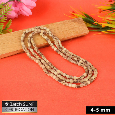 100% Original 4-5mm Tulsi Kanthi Mala with Natural Tulsi Wood Beads. Indiaβs Largest Pooja Accessories Brand - www.satvikstore.in