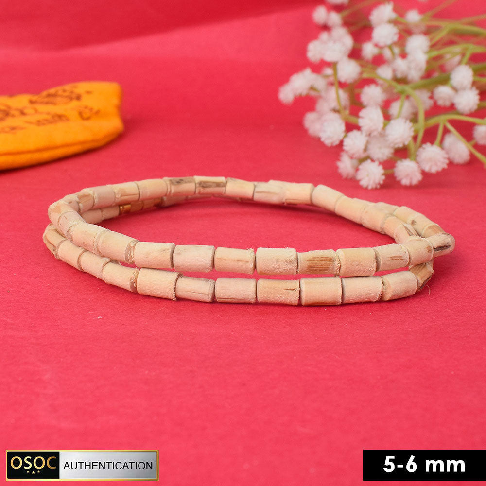 100% Original Certified 5-6mm Tulsi Kanthi Mala for devotion, protection and spiritual growth. Indiaβs Largest Pooja Accessories Brand - www.satvikstore.in