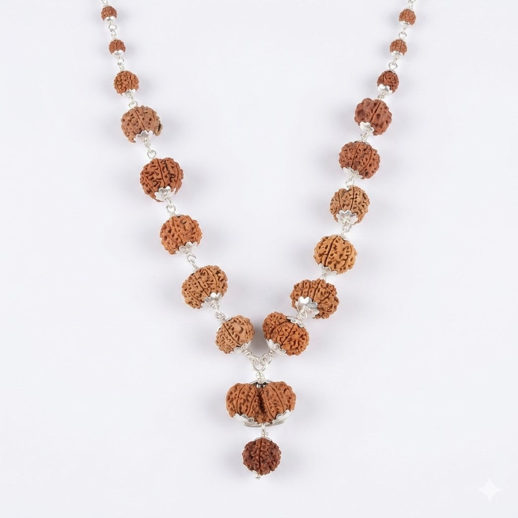 Siddha Mala with 1 Mukhi Sawar (Full Rudraksha, Nepal)