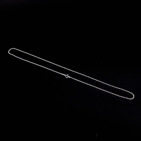 925 Pure Silver Beaded Chain for Men and Women β Elegant Daily Wear. Indiaβs Largest Pooja Accessories Brand - www.satvikstore.in