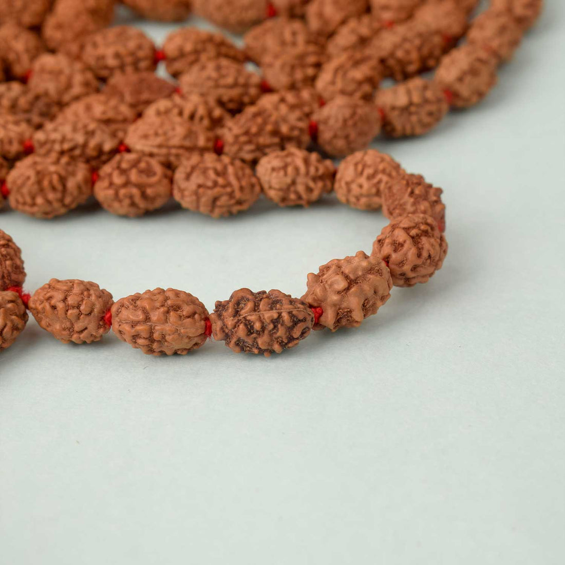 3 Mukhi Pathariya Original Rudraksha Mala