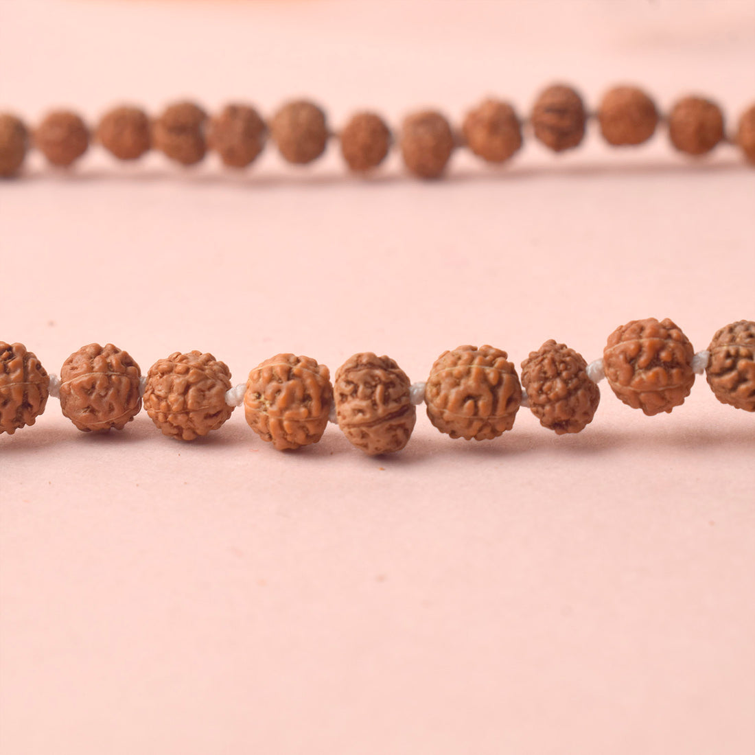 5 Mukhi Rudraksha Mala 5-6mm for Daily Jaap