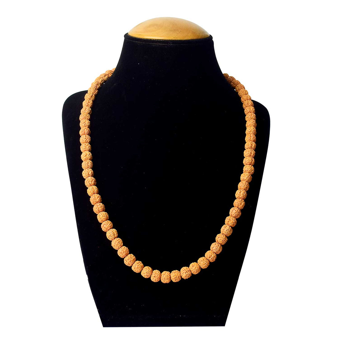 5 Mukhi Semi Pathariya 10 MM Rudraksha Mala