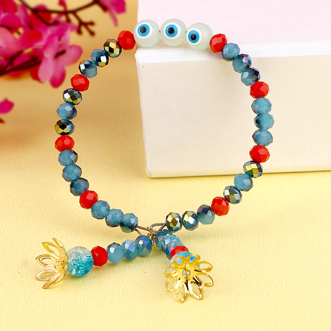 Elegant Lumba Rakhi for Bhabhi on Raksha Bandhan India’s Largest Pooja Accessories Brand – www.satvikstore.in