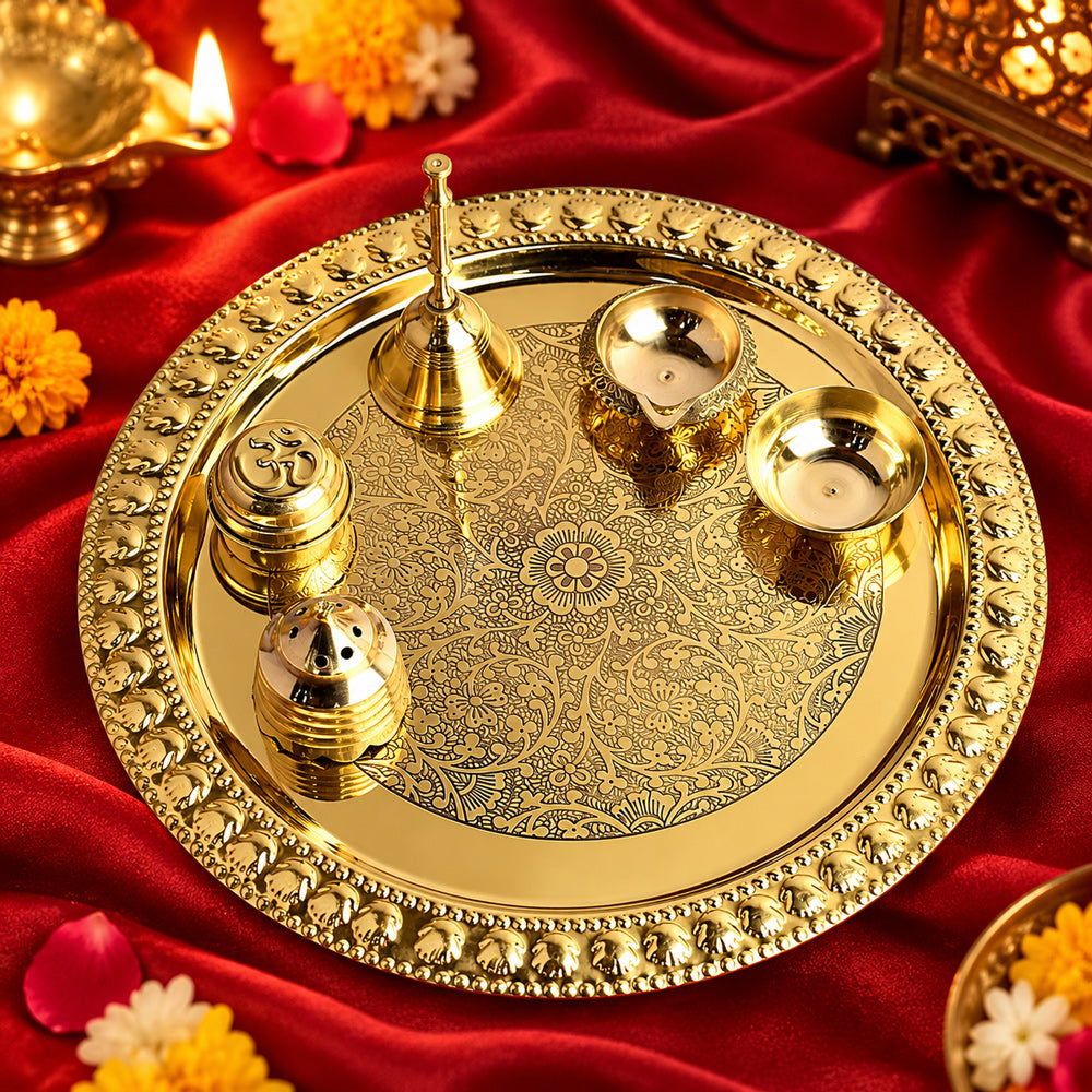 Puja Thali Set (6 Pc)