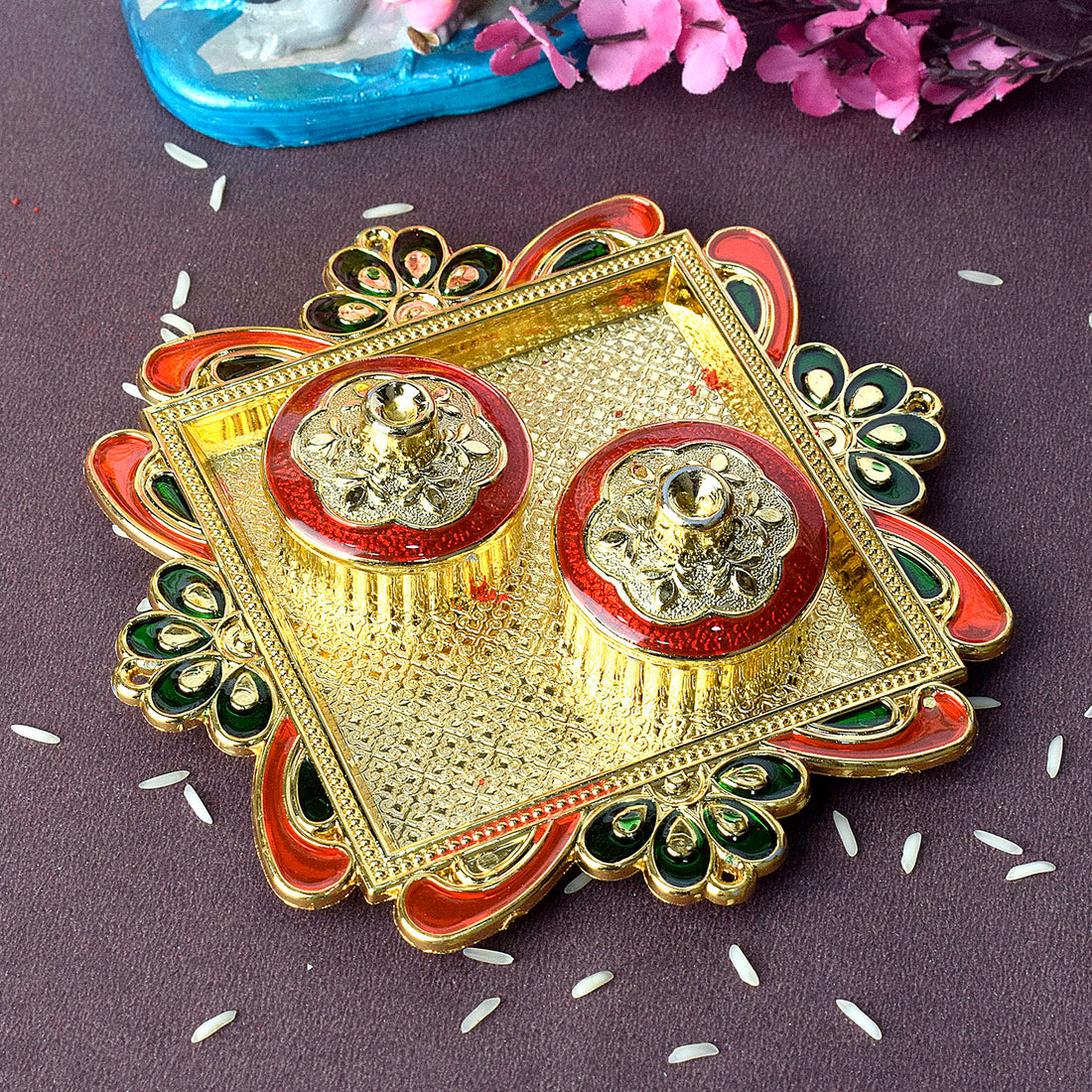 Kumkum Holder | India’s Largest Pooja Accessories Brand – www.satvikstore.in