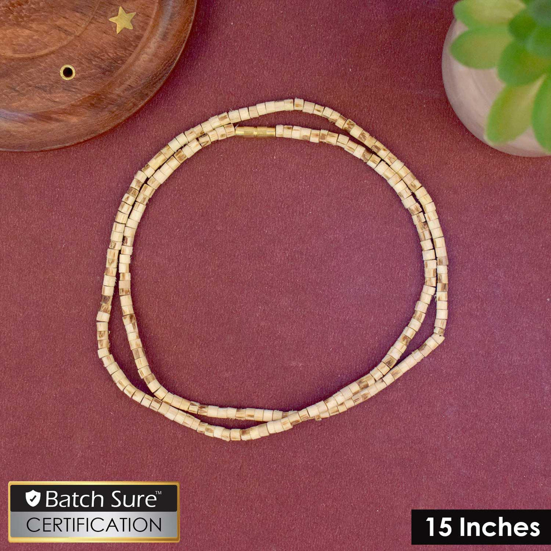 Sacred 100% pure Tulsi Kanthi Mala | India’s Largest Pooja Accessories Brand – www.satvikstore.in