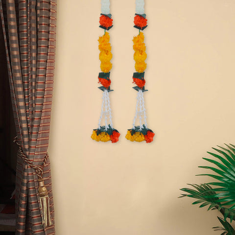 Eye-Catching Multi-Colored Backdrop Latkan – A vibrant and colorful decorative backdrop ideal for festive events, weddings, and parties. India’s Largest Pooja Accessories Brand – www.satvikstore.in