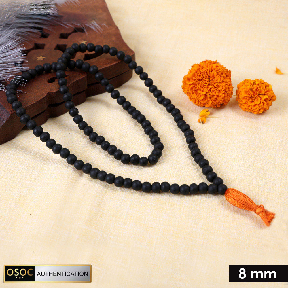 Karungali Mala 8mm Japa & Mind Clarity Govt Certified