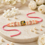 Divine Radha Krishna Graphic Centerpiece Kids Rakhi