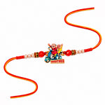 Fun Motu Patlu Scooter Ride Brother Motif Kids Rakhi