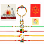 Elegant Designer Rakhi Collection (Set of 5)