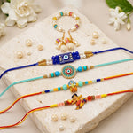 Authentic All-in-One Rakhi Combo (Set for 5)