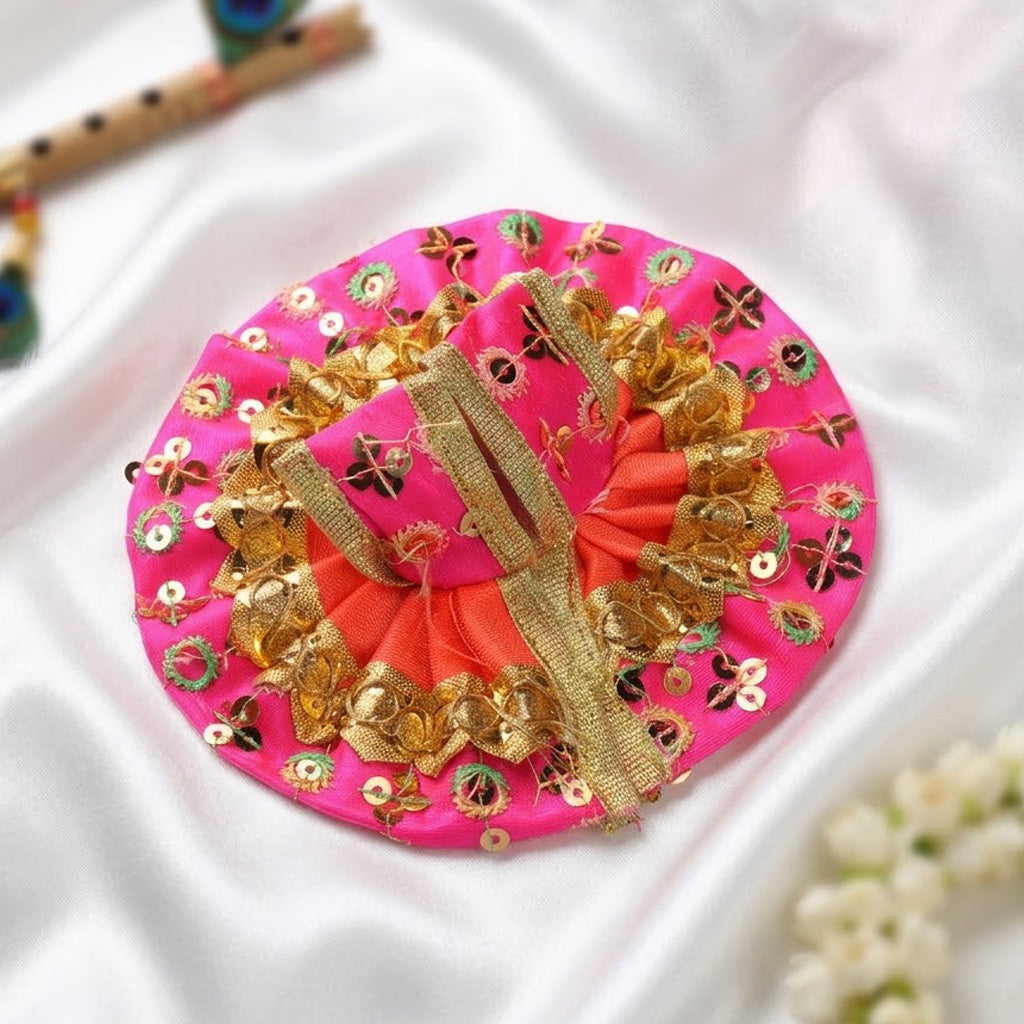 Size 1 Designer Dual-Tone Laddu Gopal Dress
