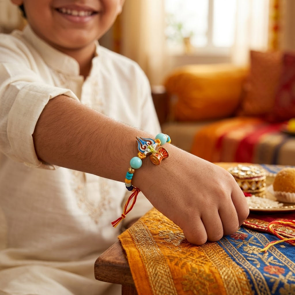Mega Rakhi Family Pack Combo (Set of 5)