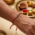 Stunning Family Beads Rakhi Combo (Set of 5)