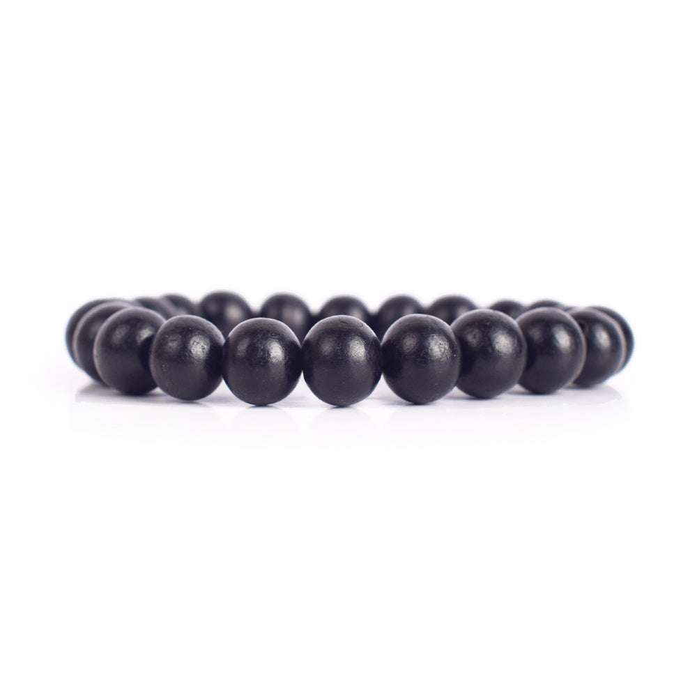 10mm Govt. Certified Karungali Bracelet with Gloss Finish