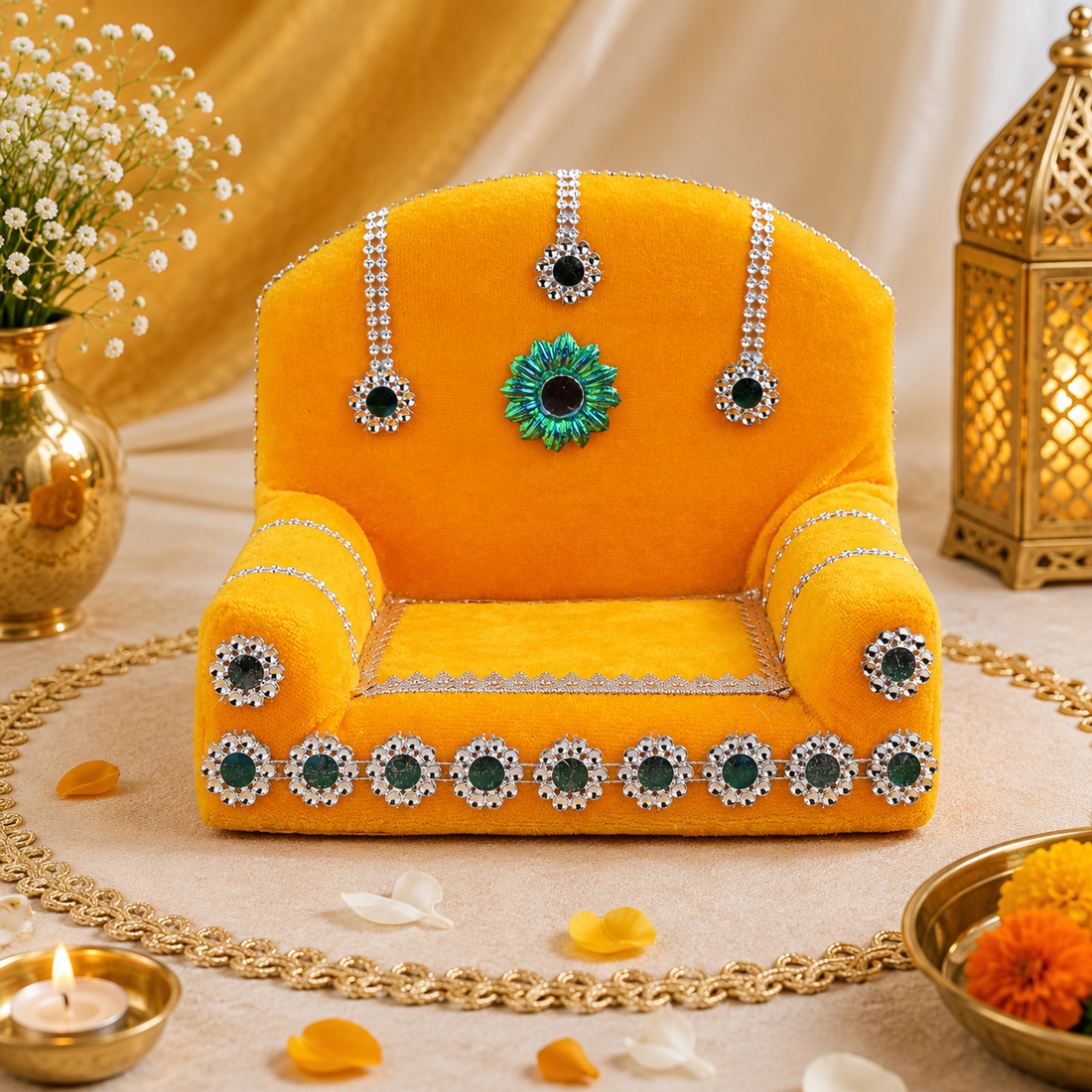 Laddu Gopal's Divine Singhasan