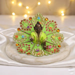 Size 2 3D Floral Accents & Pearl Work Laddu Gopal Dress