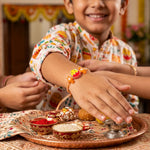 Handcrafted Family Rakhi Combo (Set of 5)