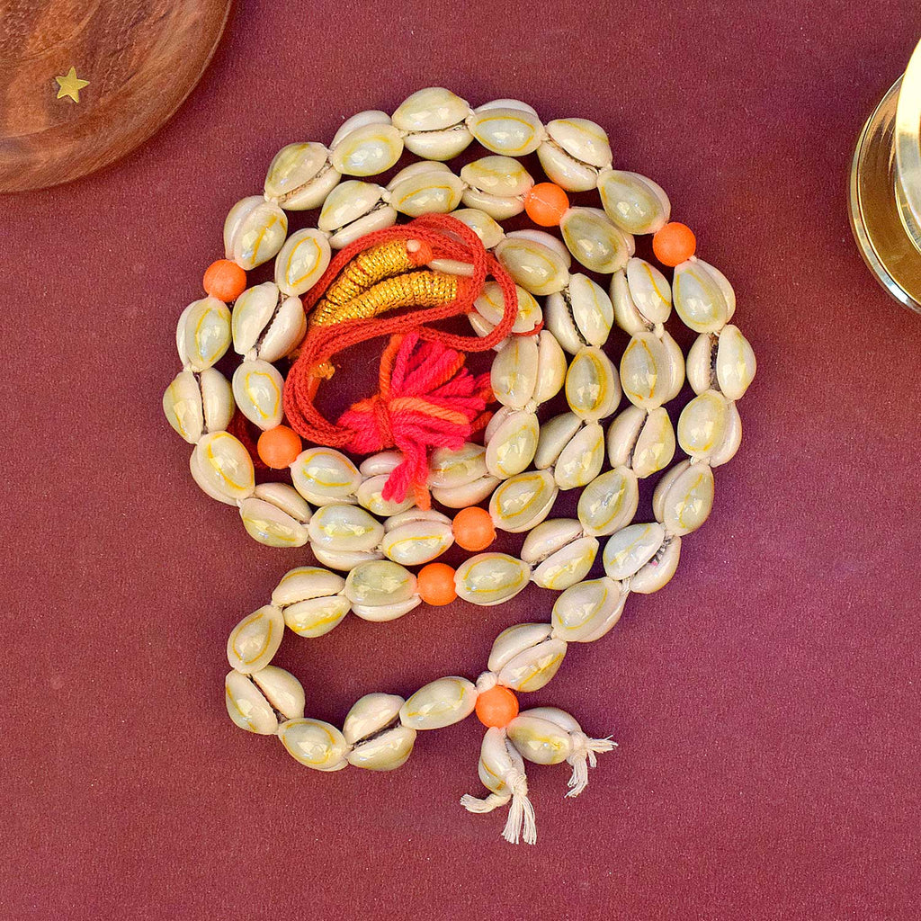 Kodi Mala Necklace – Traditional black thread necklace with multiple knots, worn for protection and spiritual significance. India’s Largest Pooja Accessories Brand - www.satvikstore.in