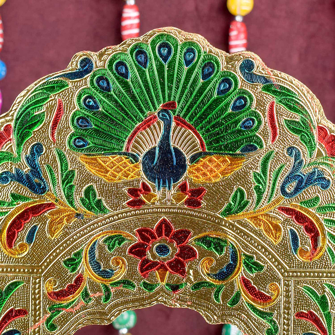 Royal Darbar Meenakari Jhula for Laddu Gopal