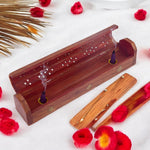 Sheesham Wood Dhoop Stand Handcrafted Wooden Incense Holder