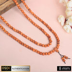 Certified 8mm 100% Original Devdar Mala for meditation, spiritual healing, and daily Jap rituals.India’s Premium Jap Mala Store - www.satvikstore.in










