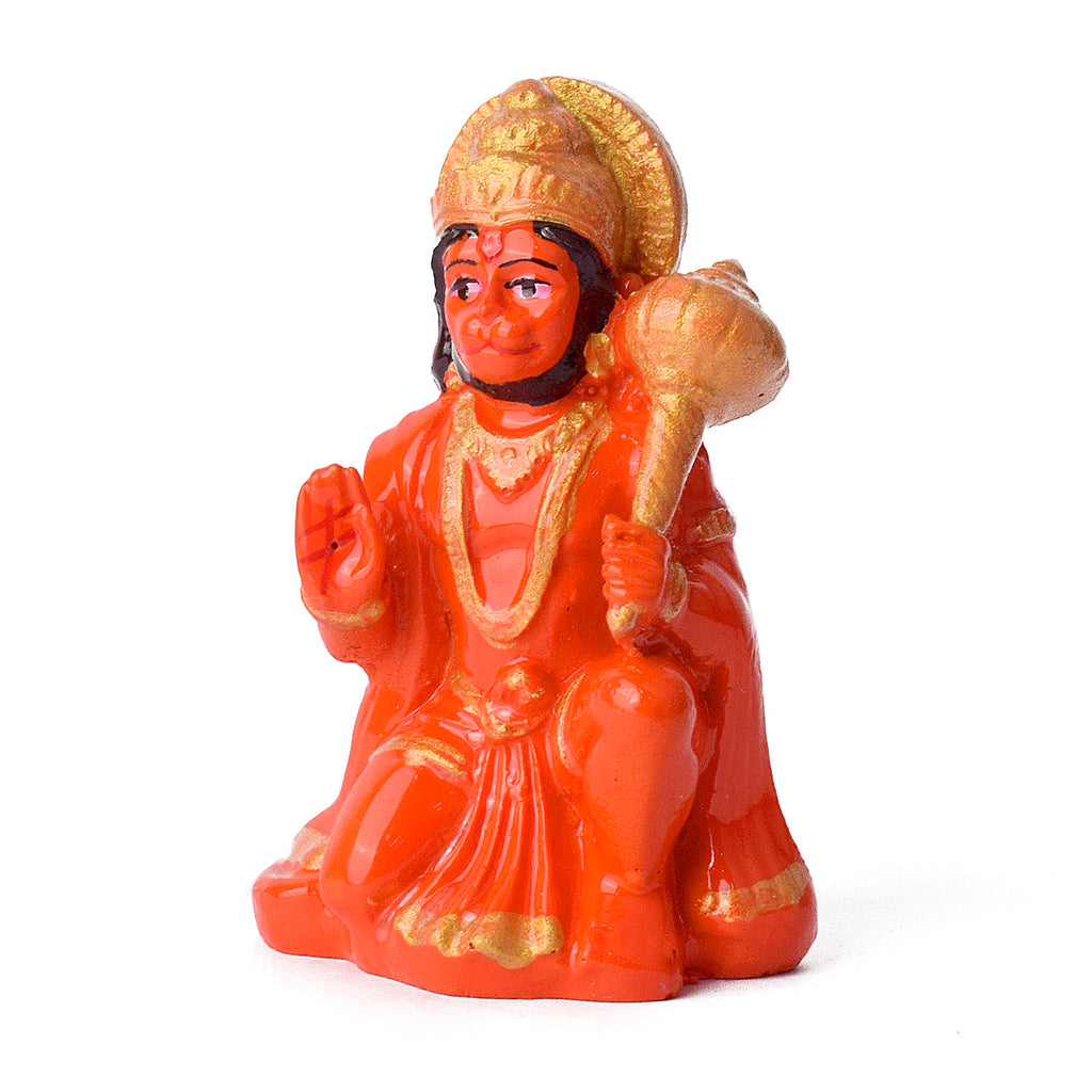 Sitting Hanuman Idol Puja Store Online Pooja Items Online Puja Samagri Pooja Store near me www.satvikstore.in