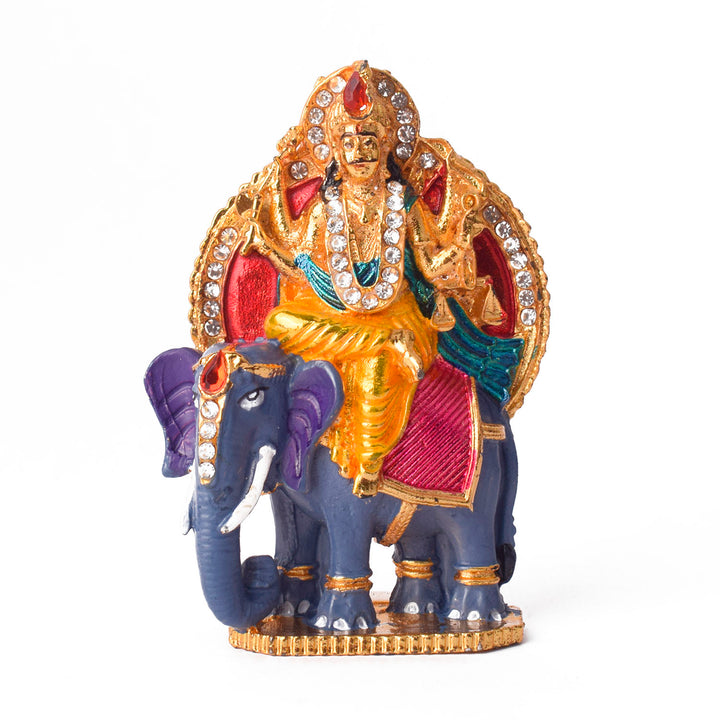 Shani Dev on Hathi Idol Puja Store Online Pooja Items Online Puja Samagri Pooja Store near me www.satvikstore.in