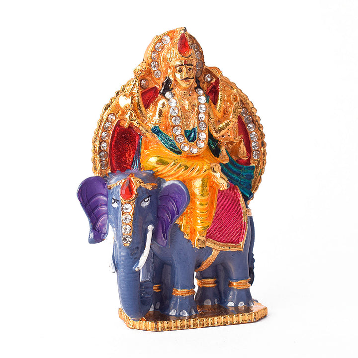 Shani Dev on Hathi Idol Puja Store Online Pooja Items Online Puja Samagri Pooja Store near me www.satvikstore.in