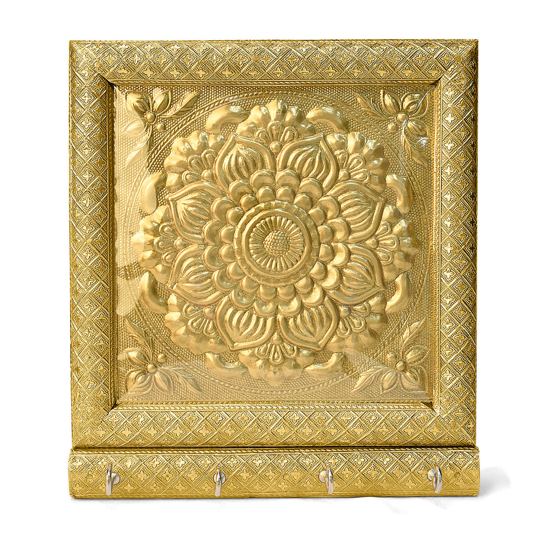 Cultural Impressions Embossed Meenakari Key Organizer