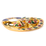 Peacock Design Kumkum Dispenser