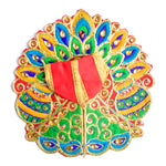 Colourful Matka & Leaf Embroidered Laddu Gopal Dress (Assorted)