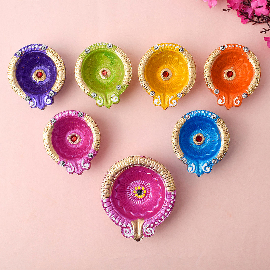 The Radiance of Handcrafted Earthen Diyas