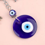 Metal Blue Evil Eye Keychain for Keys and Bags – Perfect Gift