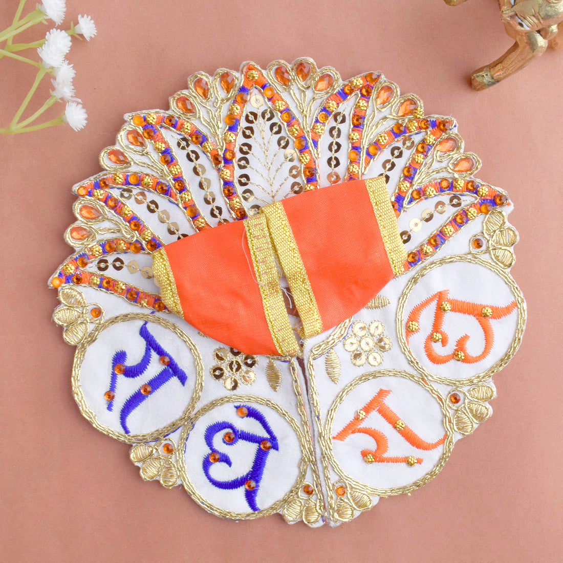 Elegant Embroidered Dresses for Laddu Gopal (Sizes 2 to 6)