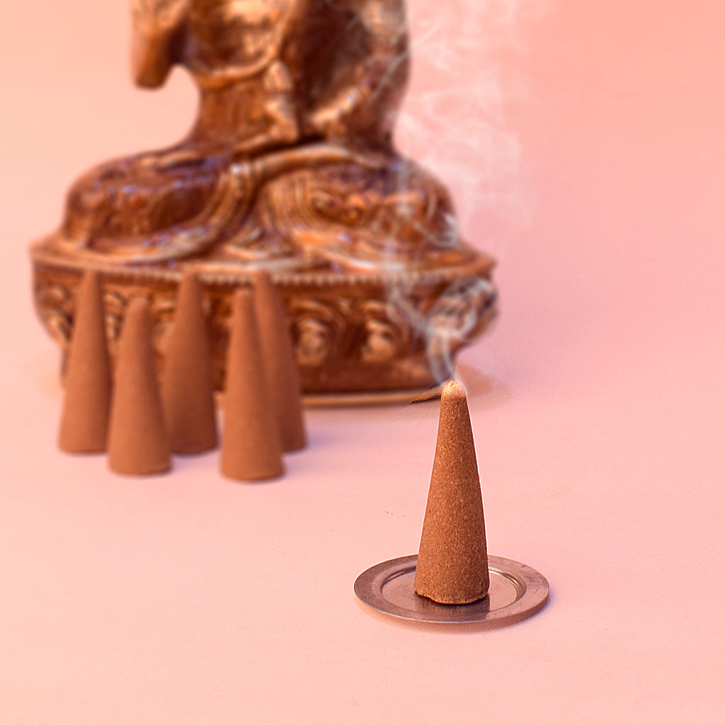 Incense Cone (Chandan) Puja Store Online Pooja Items Online Puja Samagri Pooja Store near me www.satvikstore.in