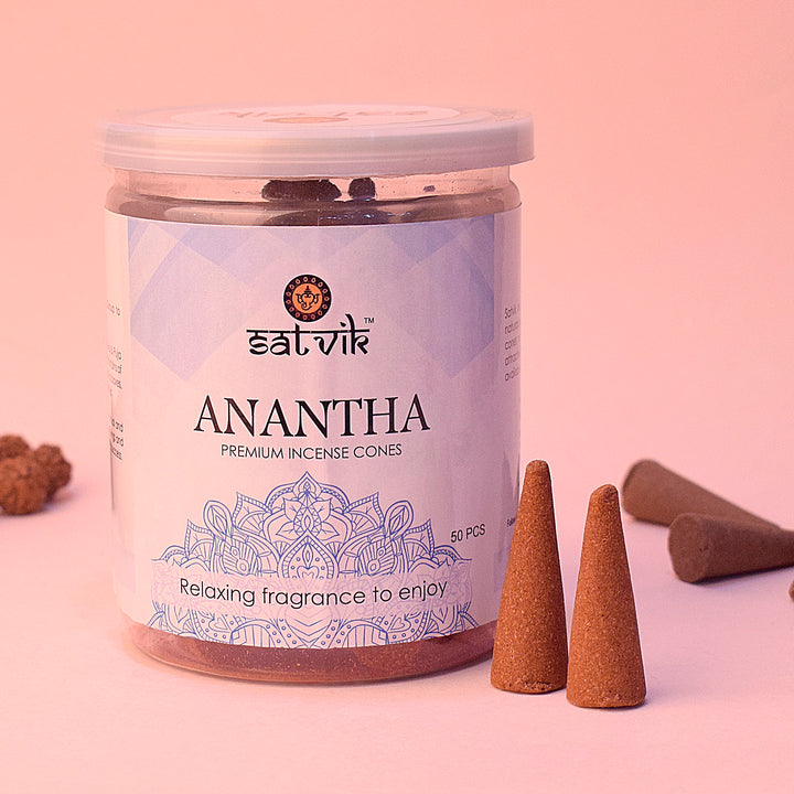 Incense Cone (Anantha) Puja Store Online Pooja Items Online Puja Samagri Pooja Store near me www.satvikstore.in