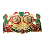 Traditional Design Kumkum Container for Rituals