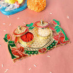 Traditional Design Kumkum Container for Rituals