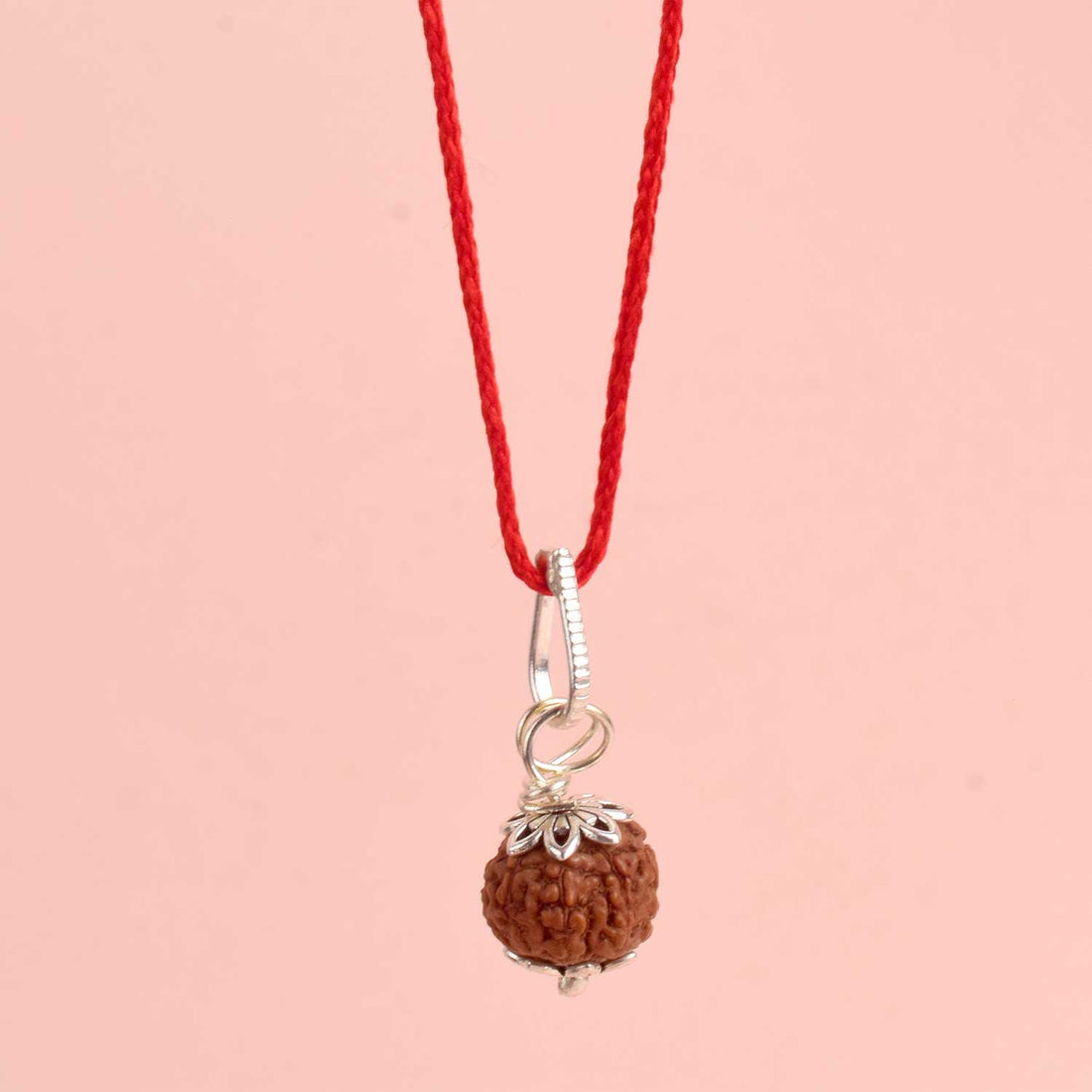 Certified 8 Mukhi Rudraksha Pendant