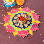 Flower Design Traditional Kumkum Holder