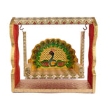 Traditional Meenakari Jhula for Laddu Gopal