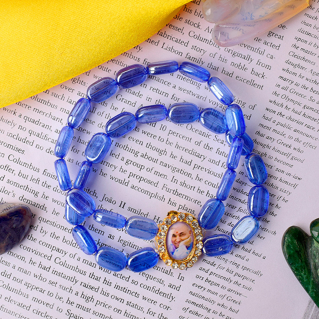 Luxe Royal Blue Chip Bracelets