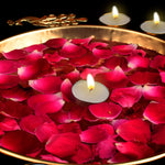 Decorative Brass Peacock Flower Urli with Tea Light