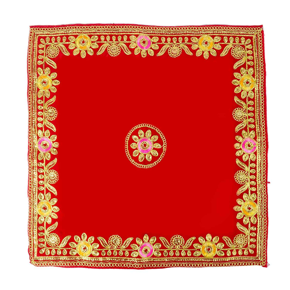 Flower Designer Aasan 16x16 Inch (Small) – Pack of 4