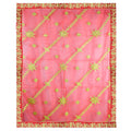 Graceful Mata Ki Chunri adorned with intricate golden embroidery, ideal for Devi Puja, temple offerings, and religious ceremonies. Measuring 216 cm (85 inches) in length and 104 cm (41 inches) in height, this Chunri is crafted from high-quality fabric with elegant gold detailing. Perfect for Navratri, Durga Puja, and festive decorations.

Shop Premium Mata Ki Chunri, Designer Devi Chunri, and more at Satvik Store for authentic spiritual products