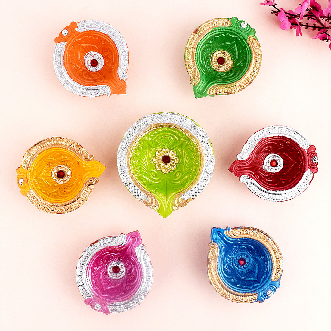 Handcrafted Clay Diyas for a Joyful Diwali